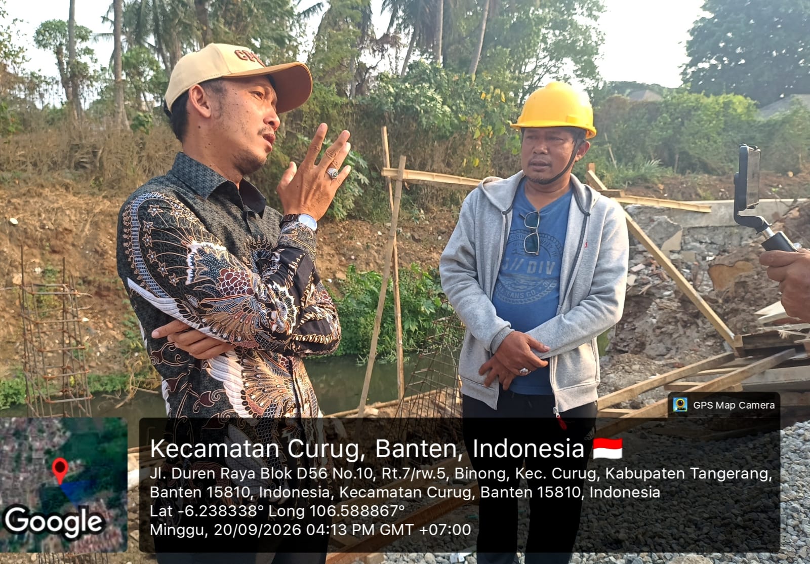 Tanggul Saribumi RW 18 Binong Dibangun, Harapan Warga Terbebas dari Banjir Mulai Terwujud